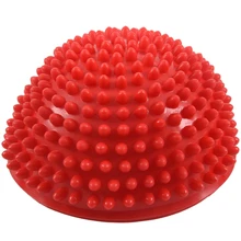 Мяч для йоги прибор для фитнеса массажные шаговые камни сферы для балансировки прибор для занятия йогой красный