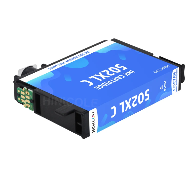 Hinicole-cartuchos de Tinta para Epson Compatíveis para Epson 502 xl Expression Home Xp5105 Xp5100 Xp5105 Xp5100 Wf2860 Wf2860dwf 502xl - Imagem 2