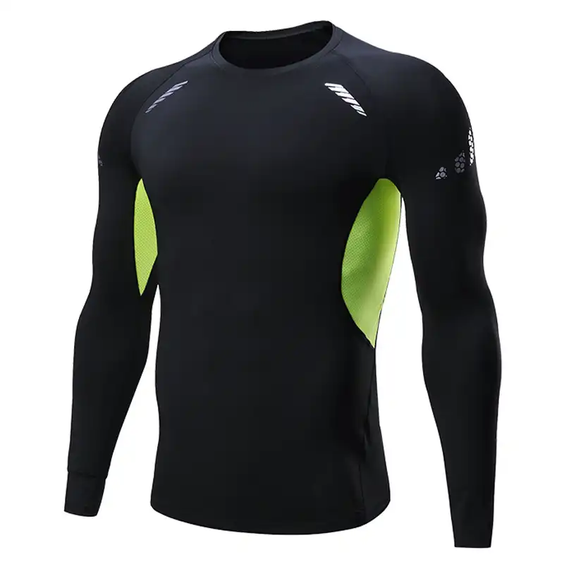 soccer compression shirt long sleeve