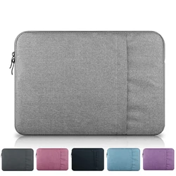 Luva do portátil saco 12 13 13.3 14 15.6 Polegada à prova dwaterproof água saco de notebook funda para macbook ar pro 13 15 16 Polegada computador caso capa