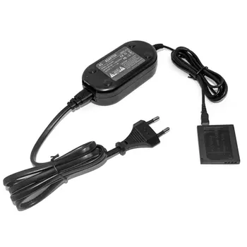 

Power Supply Adapter Charger Cord Cable Kit Black Durable DMW-AC5+DMW-DCC10 for Panasonic FS14 FP7 FX90 TS25 SZ7 FH24