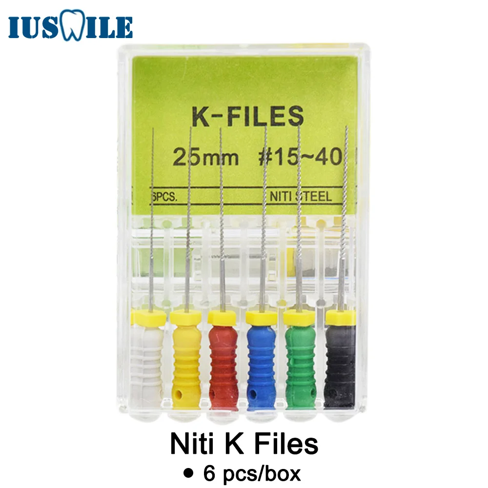1 Box Niti K Files Hand Use Endodontic Instruments 25mm 21mm endo rotary files dental pulp files