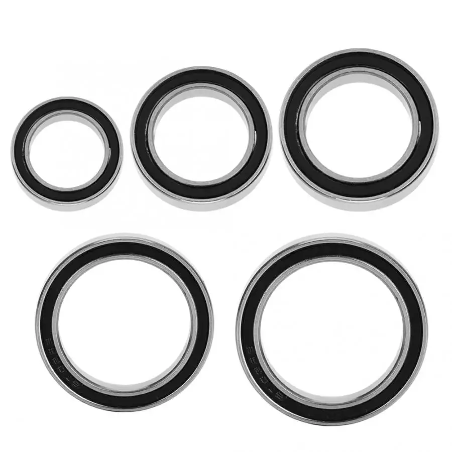 

10 Pcs/set 2RS Deep Groove Double Sealed Bearing Steel Ball Single Column Bearing