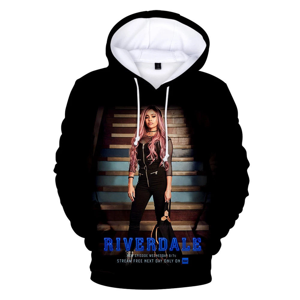 Детская 3D Толстовка Riverdale Женский/мужской пуловер свитшот модная детская зимняя