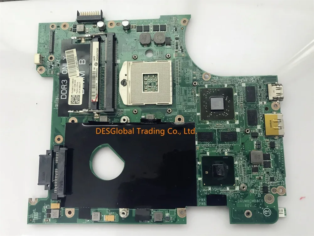 Материнская плата DAUM8CMB8C0 CN-0951K7 0951K7 951K7 материнская плата для ноутбука Dell Inspiron 14R N4010 материнская плата HM57 HD5650M полностью протестирована
