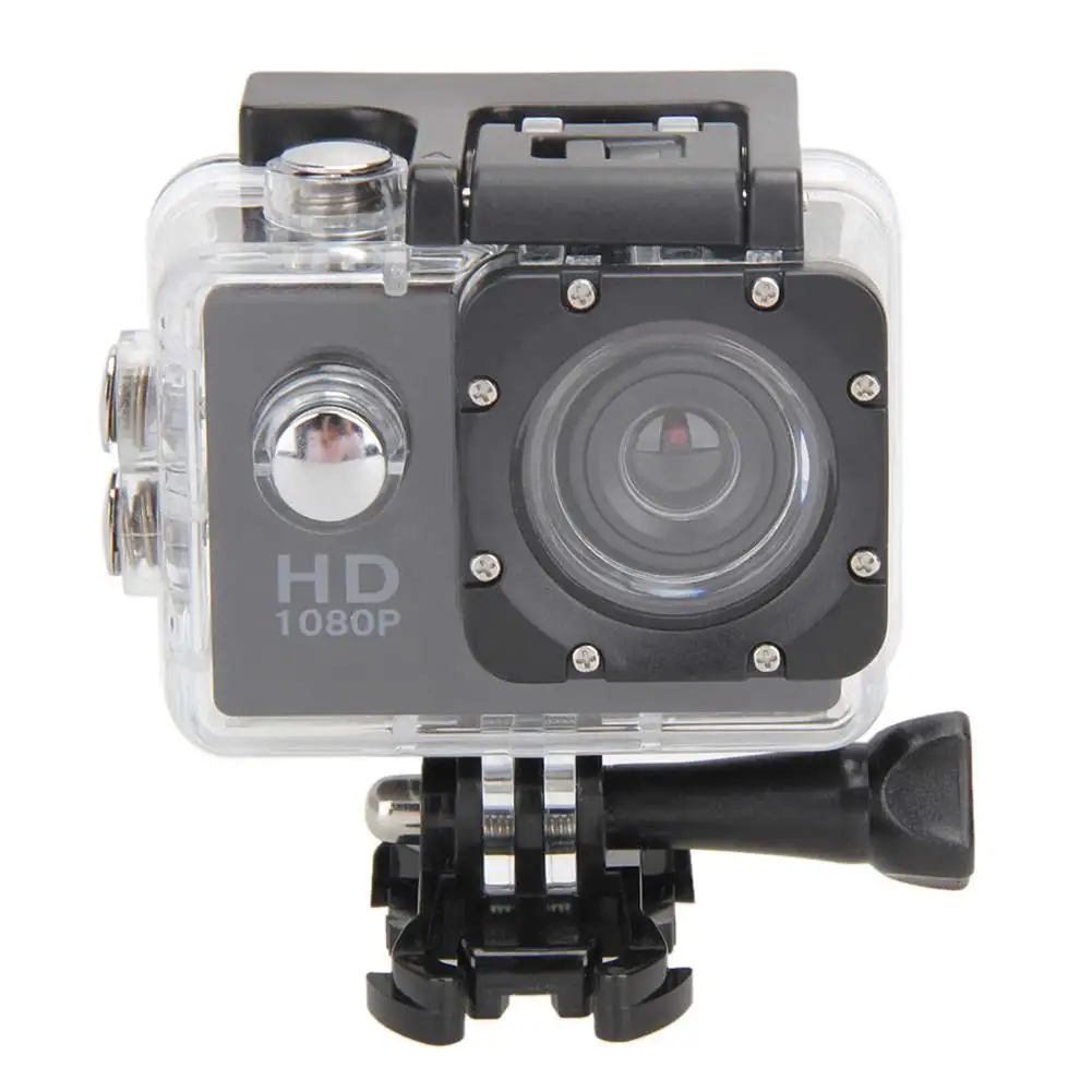 HD Action Camera Waterproof Camera 2.0 Inch motorcycle helmet camera HD Extreme Sports DV Camera Novice Accessories