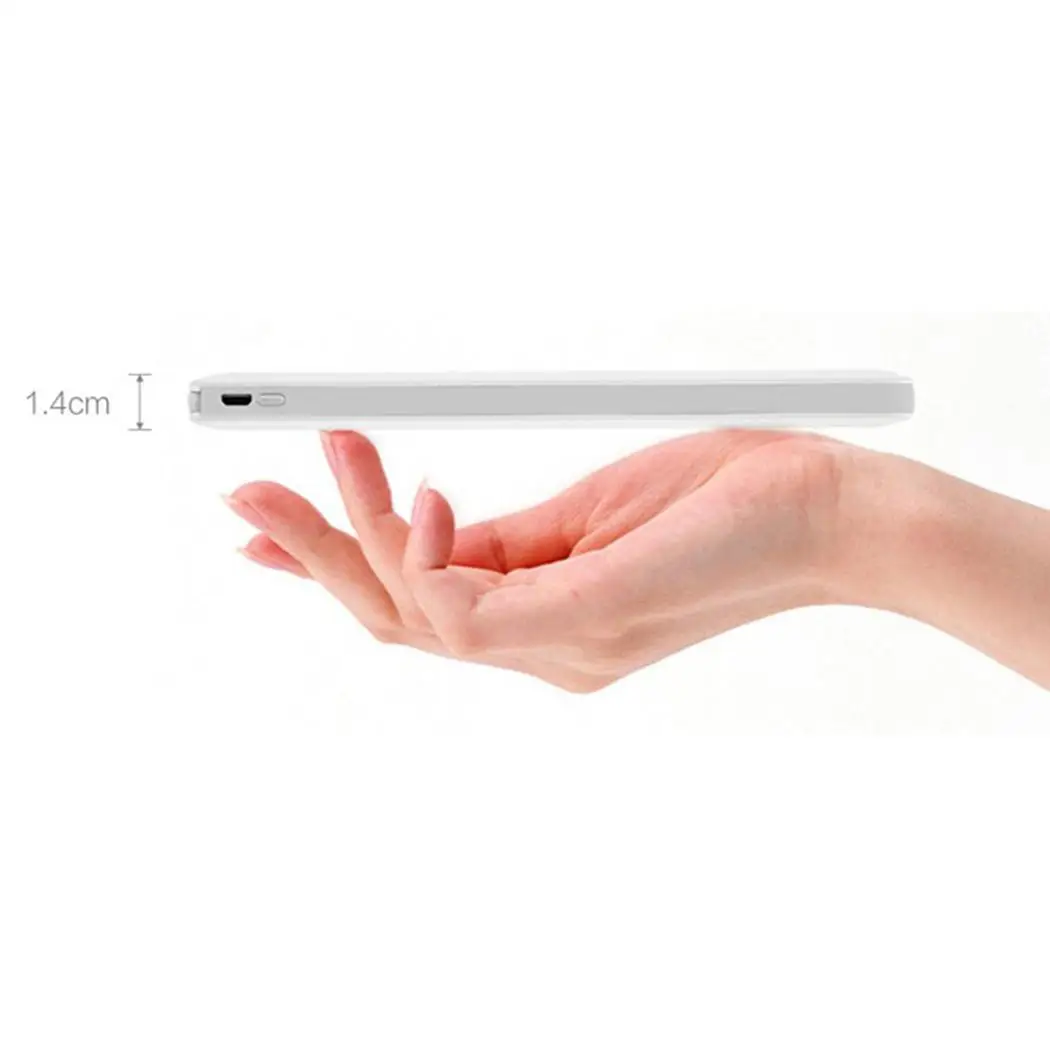 Ultra-thin Mini Portable Charger 20000mah Powerbank External Battery Power Bank Charging Poverbank For Xiaomi Mi iPhone Samsung