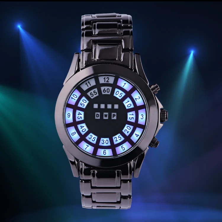 

Shenzhen 2016 New Style Fashion Watch Men's Korean-style LED Watch