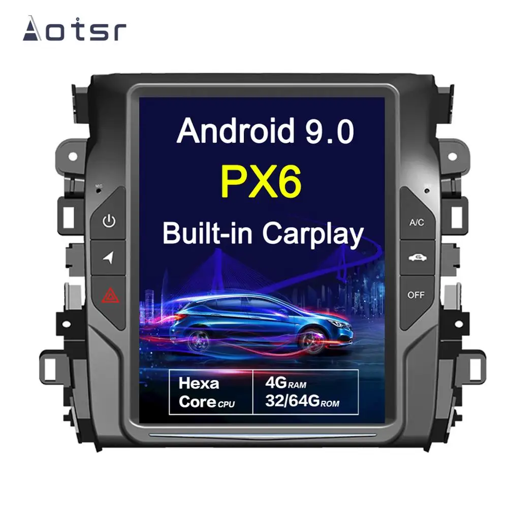 Android 9,0 Tesla стиль 10," 64 GB Автомобильный Радио gps навигация для HONDA AVANCIER+ стерео мультимедийная лента рекордер головное устройство
