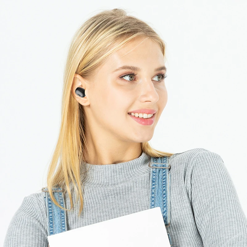 Dianxien K3B TWS Bluetooth Headset 5 0 Wireless Sports Mini Headset Auto Power On Pairing Binaural 5 0 Stereo