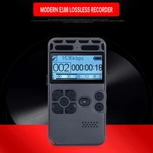 Несколько функций цифровой диктофон 8 Гб звук аудио рекордер Диктофон для встреч PCM и MP3 плеер двойной микрофон