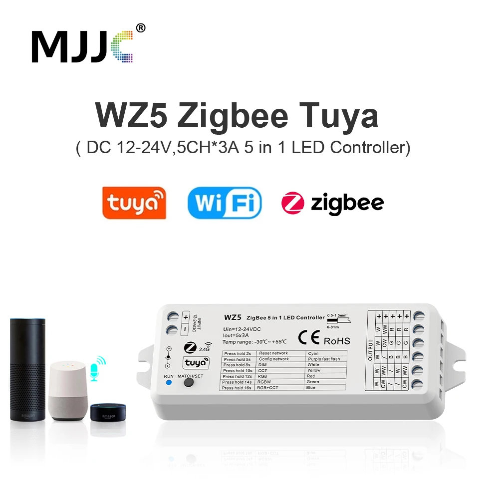 Fitness Udelade Forfalske Led Controller Tuya Wifi Zigbee Cct | Tuya Zigbee Led Driver 24v - Led  Strip - Aliexpress