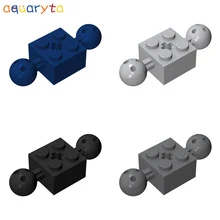 

Aquaryta Building Block Part 2x2 with Ball Joint Bricks on Both Sides Compatible 17114 DIY Assembles Educational Particles Toys