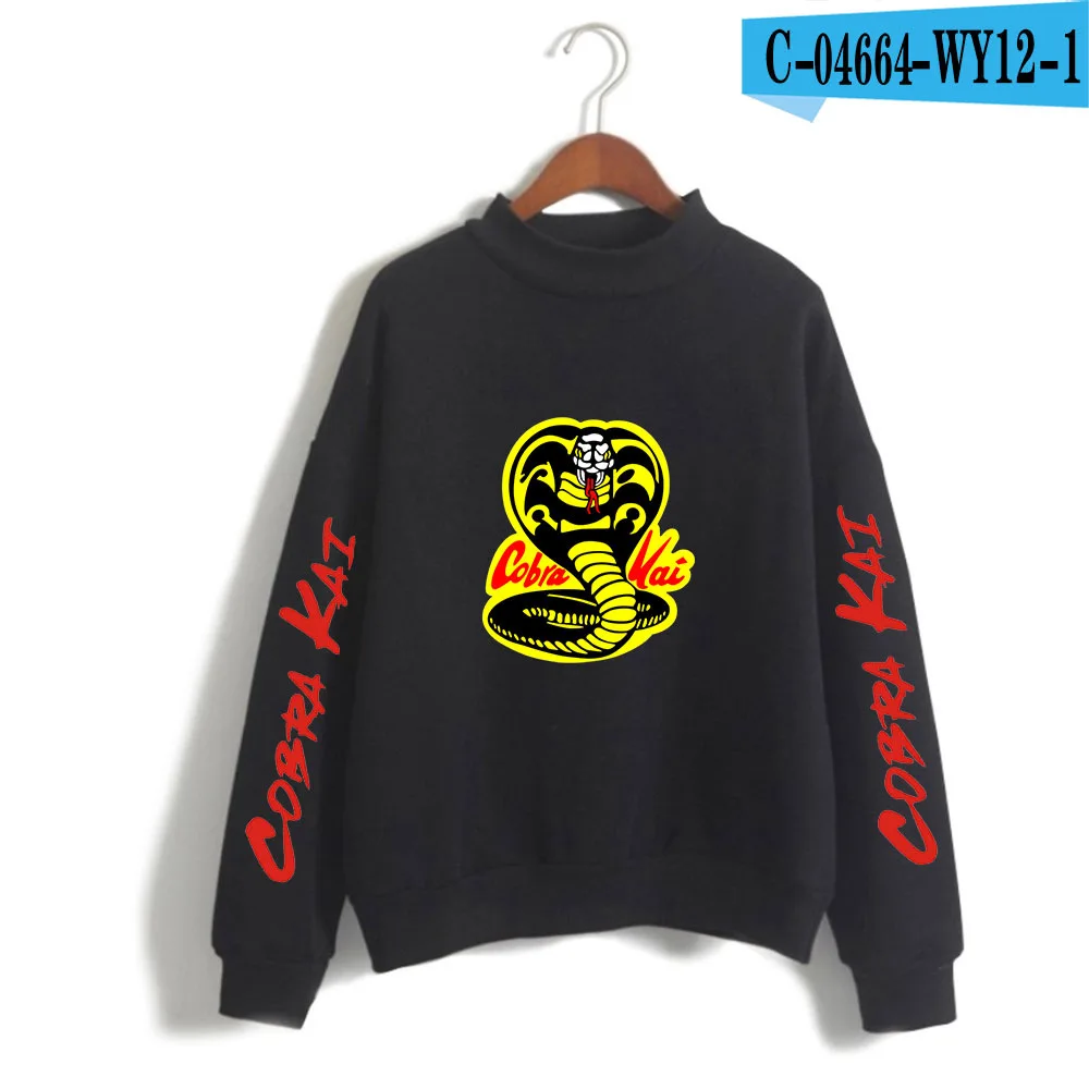

COBRA KAI Hoodies Men Women Sweatshirts Cobra Kai girls Casual Popular pullovers new spring O-Neck Casual Tracksuit Oversized
