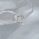 VENTFILLE-Anillo de Plata de Ley 925 con borlas de Luna, anillo abierto, moderno, Ins