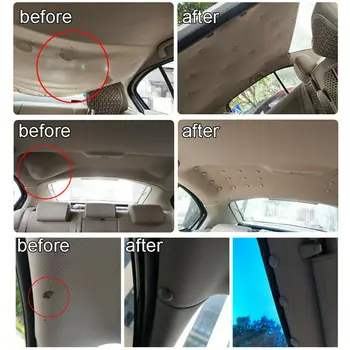 

Cloth & Metal Car roof buckle Fixing Buckle With Screws Universal Interior