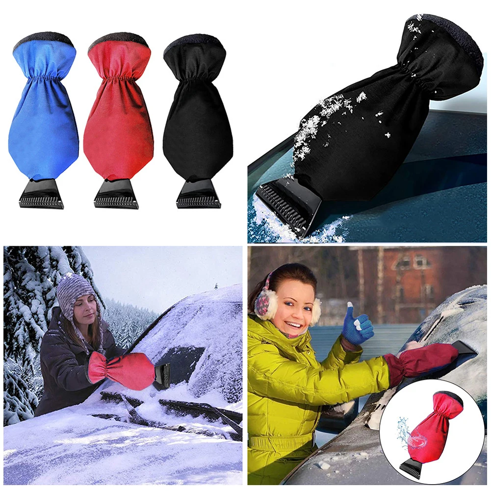 Glace grattoir en forme de c/ône ext/érieur ronde Pare-brise Entonnoir D/écapant neige dhiver Outil voiture pare-brise Entonnoir glace Scraper