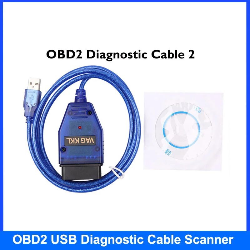 TRUEJO VAG-COM 409.1 Vag Com 409Com vag kkl OBD2 USB Diagnostic Cable Scanner Interface For VW Audi Seat Volkswagen Skoda |
