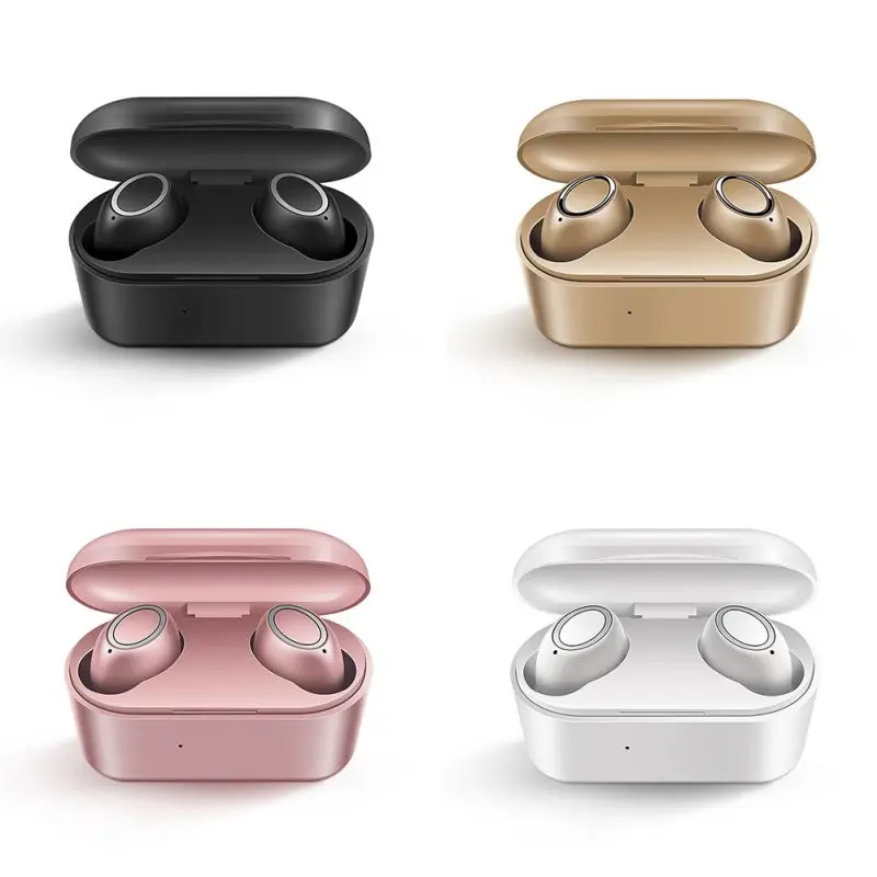 

Hot Sale Bluetooth 5.0 Earbuds Portable TWS Wireless Sports Touch Ear Buds Practical Wireless Headphone With Charging Case