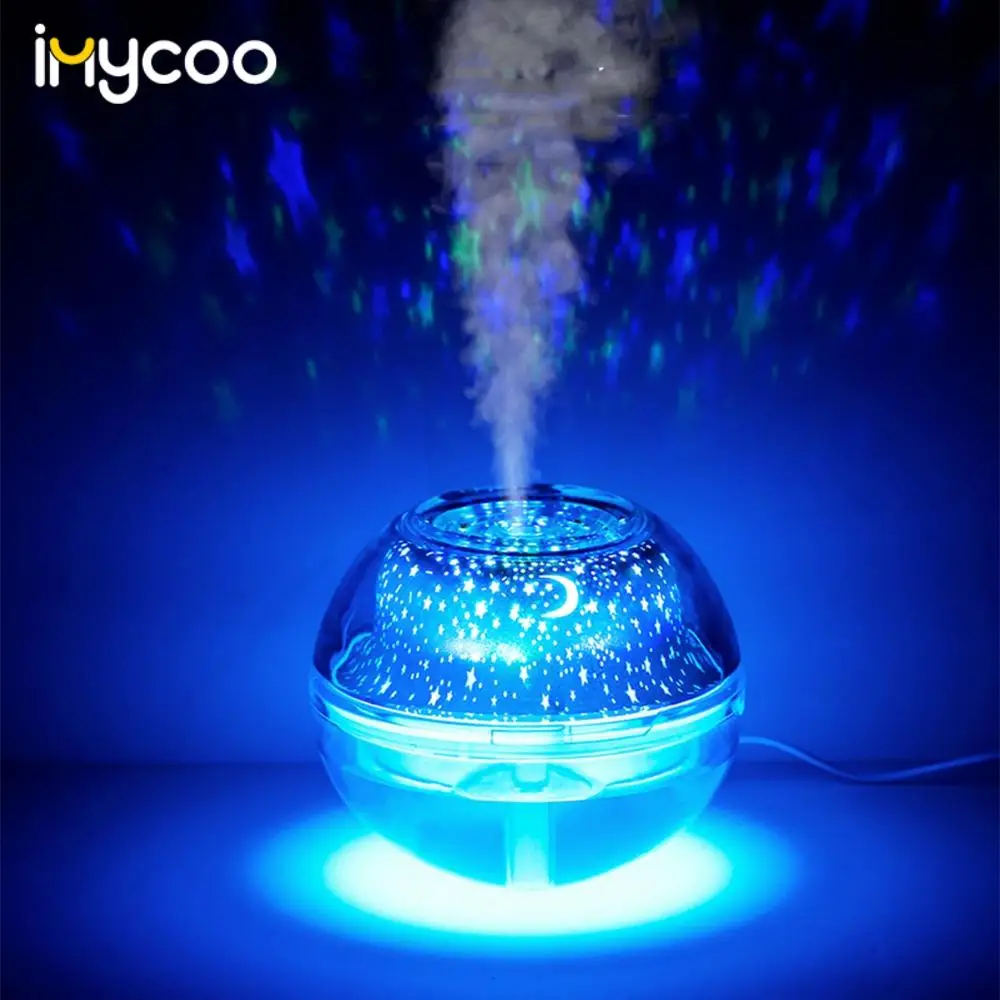 Mini humidificateur d'air électrique ultrasonique avec lampe aromatique, 500ML, huile essentielle, diffuseur d'arôme, USB ► Photo 1/6