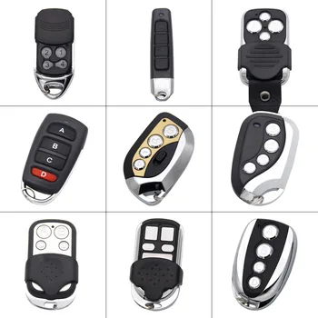 433MHz Remote Control Duplicator Copy Clone Garage Door Gate Remote Control Fixed Code 433mhz Transmitter Keychain Opener Remote 1