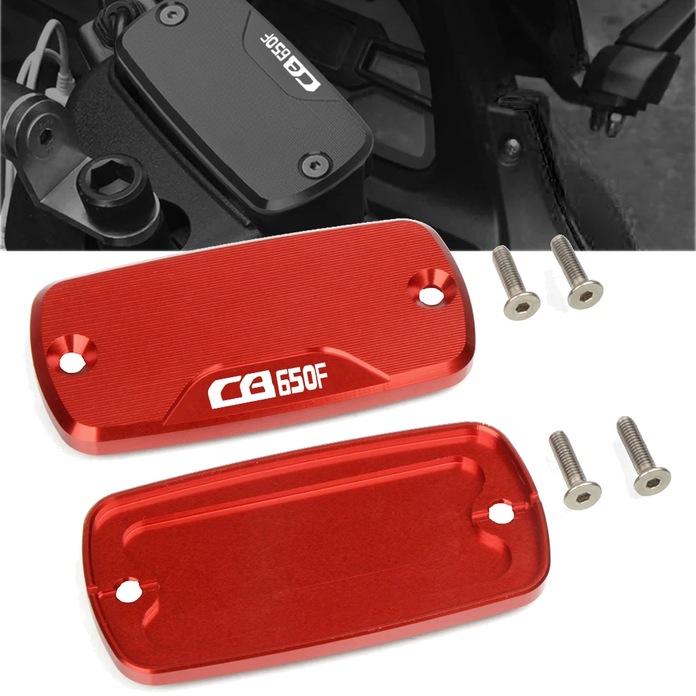 For HONDA CB650F 2014 2015 2016 2017 2018 CB 650F 650 F Motorcycle Aluminum Front Brake Reservoir Fluid Tank Cover Oil Cap | Автомобили и