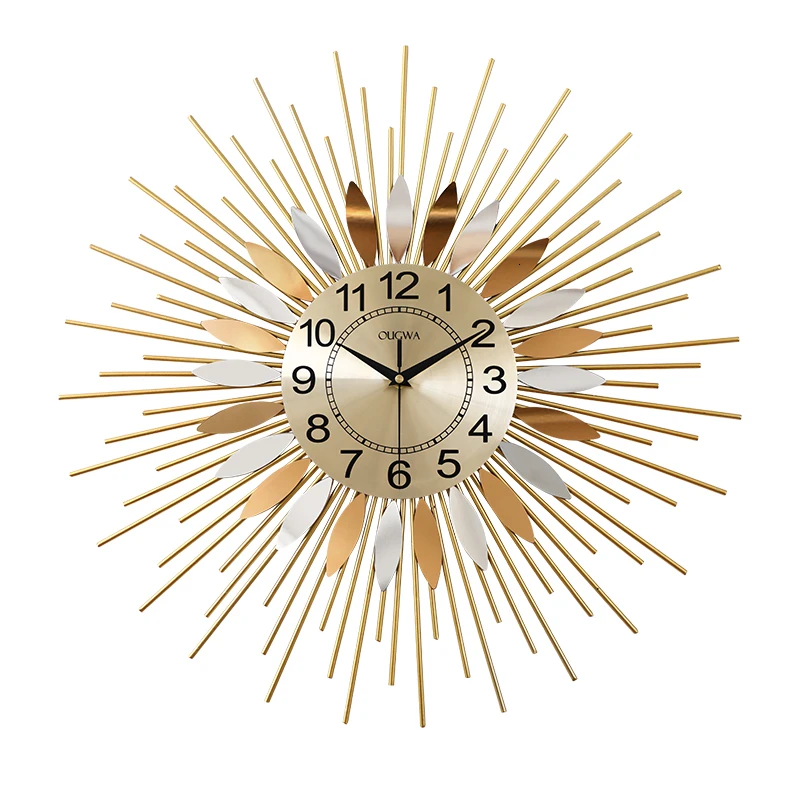 Northern Europe Light Extravagant Pocket Watch Art Clocks And Watches Wall Clock A Living Room Household Personality Originality | Дом и сад