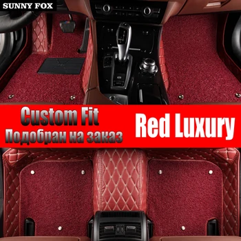 

Car floor mats for Nissan Tida Versa Sunny 5D all weather heavy duty car-styling carpet rugs floor liners(2004-)