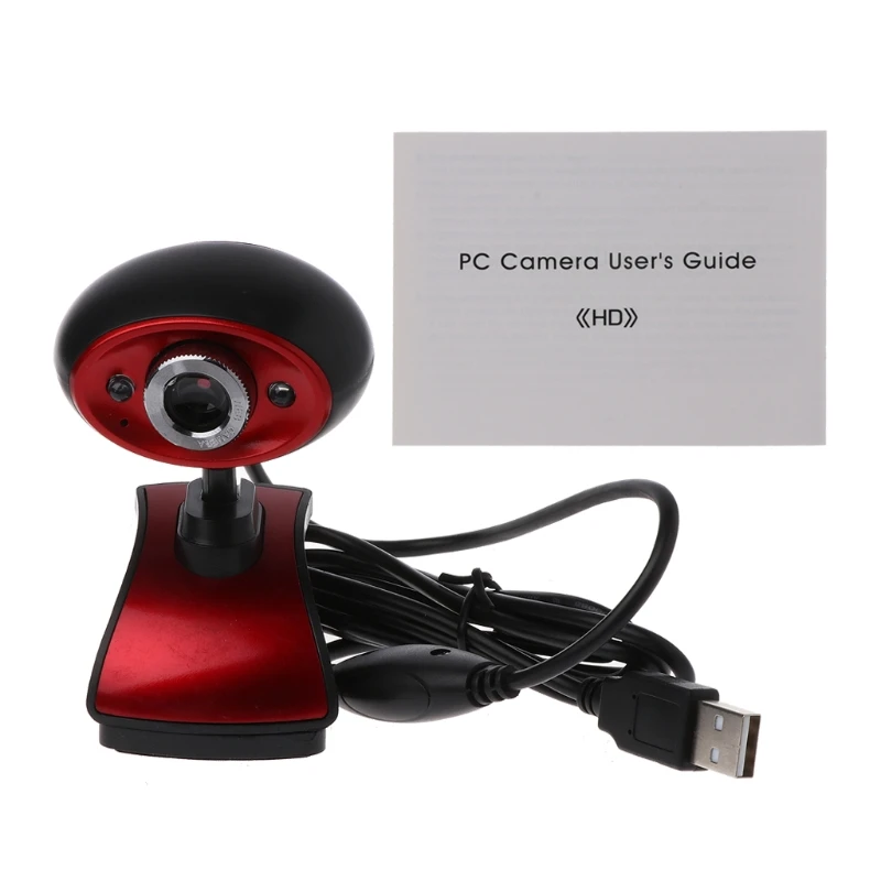 HD USB веб-камера Веб-камера с микрофоном встроенный микрофон для ПК компьютера ноутбука D08B