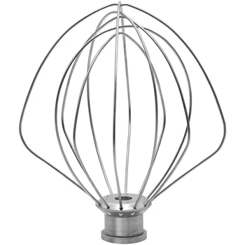 

SANQ KN256WW 6 Line Eggbeater Accessories,for 6 Qt Bowl-Lift Vertical Mixer Accessories,Egg Cream Mixer,Cake Mayonnaise Mixer