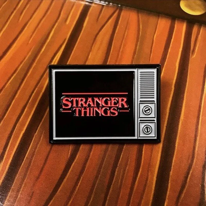 

Eleven's Waffle Stranger Things TV Enamel Pin Brooches for Men Women