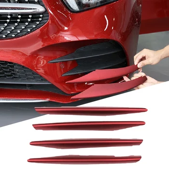 

Car Fog Lamps Cover Grille Trim Strip Sticker for Mercedes Benz a Class W177 A180 A200 A220 2018 2019+