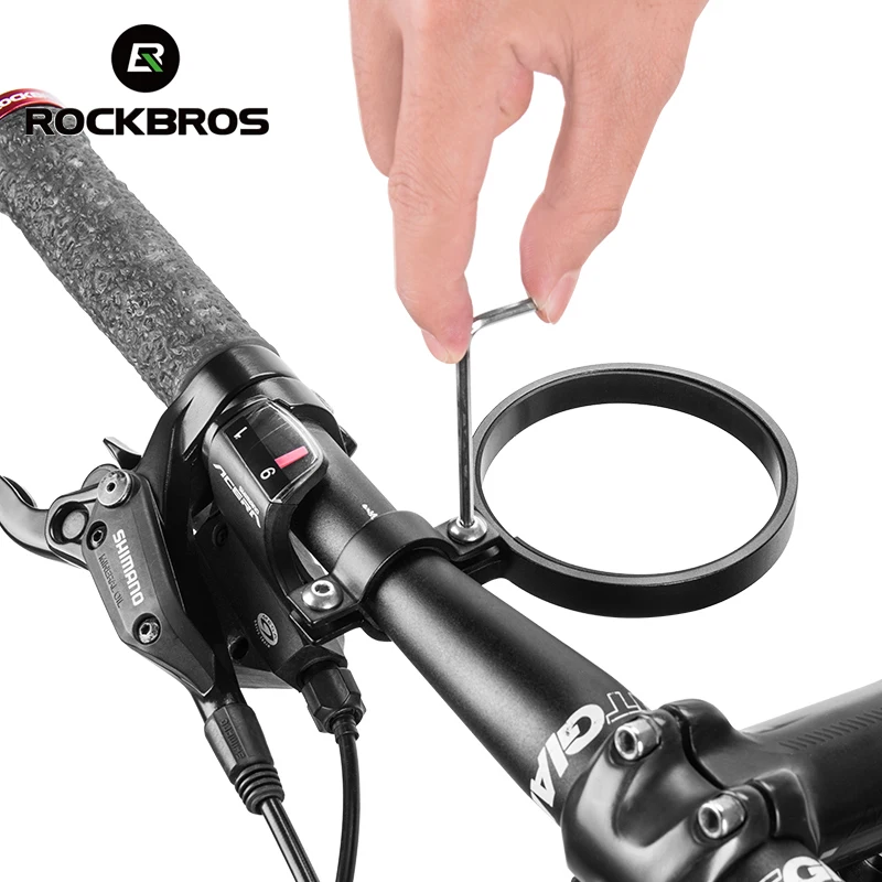 ROCKBROS держатель для руля велосипеда многоходовое крепление для путешествий дорожный велосипед велосипедный паровой Руль держатель для бутылки алюминиевый сплав