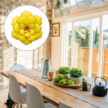 

1pc Large Metal Flower Wall Art Wall Sculptures Hanging for Indoor Home Decor