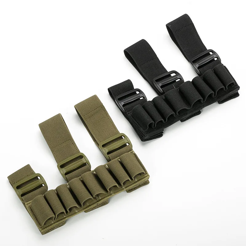 ZOHAN-Support de cartouches de fusil de chasse, accessoire de odorde chasse,  5 cartouches rondes, poudres de crosse, calibre 12 et 20 - AliExpress