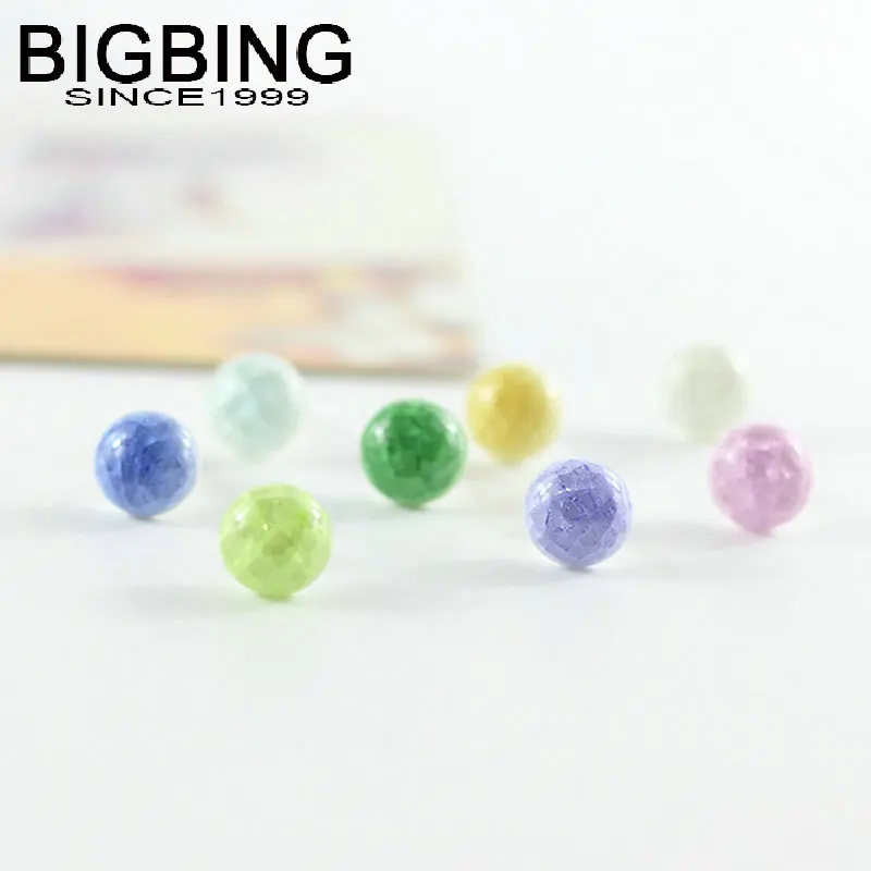 Y019 BIGBING ювелирные изделия Модные 6 колец керамические бусины серьги гвоздики