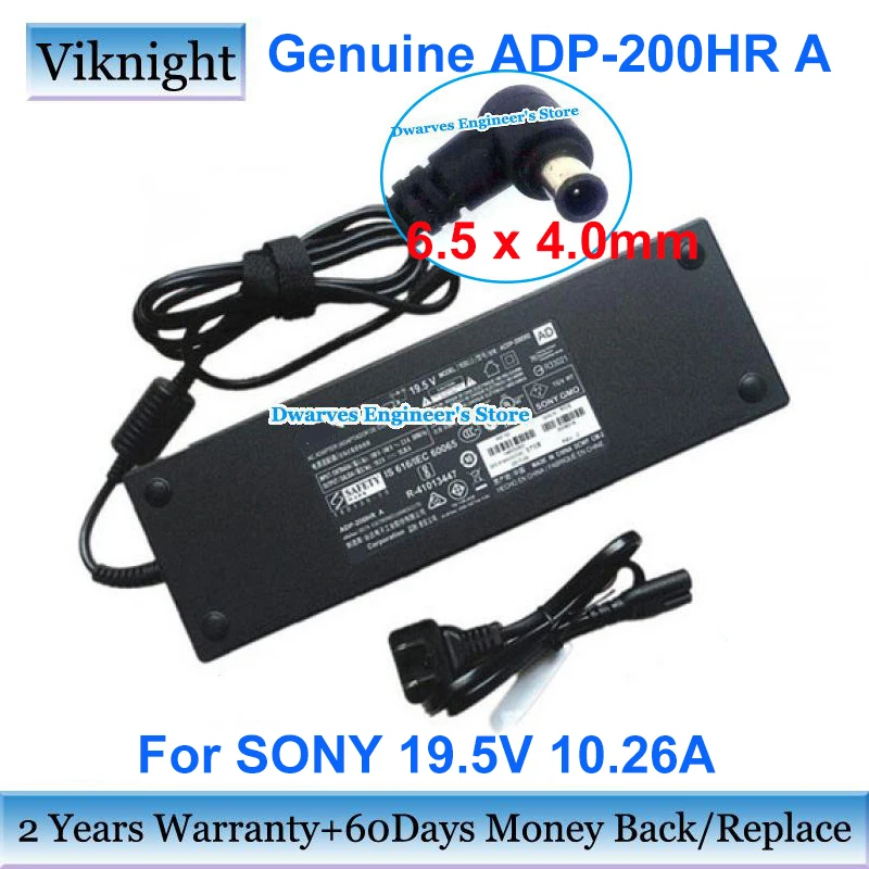 Genuine ADP-200HR A 19.5V 10.26A TV AC Adapter Charger for SONY LCD KD-65SD8505 KD-49XE9005 XBR-55X900E KD-55X900E ACDP-200D02 | Компьютеры