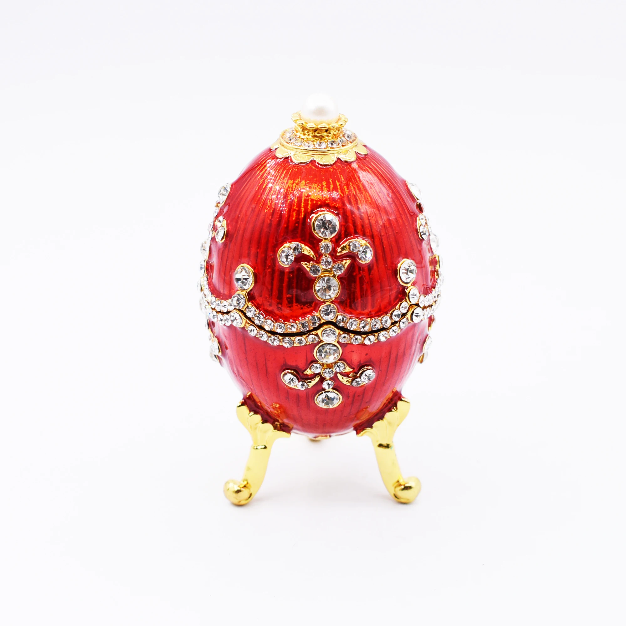 

YUNGE Jewelry Box Trinket Easter Eggs Accessories Storage Wedding Gift Christmas Decor Home Decoration