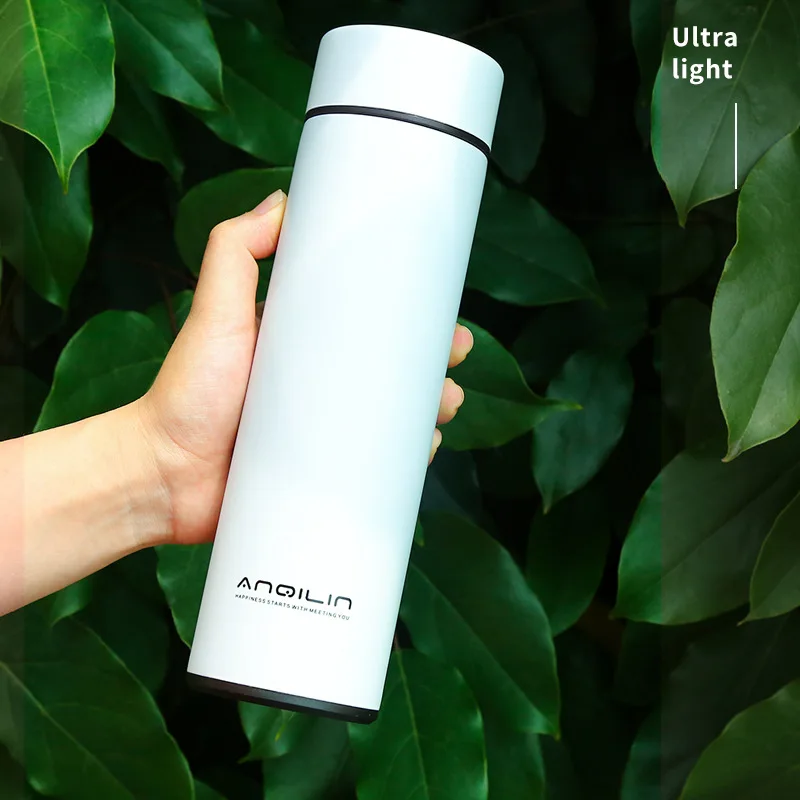 Soffe Vacuum Thermos Bottle With Intelligent Temperature Display 500ML Food Grade Stainless Steel Vacuum Flasks Bottles