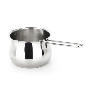 

Stainless Steel Milk Pan Heating Pot Without Lid Butter Chocolate Sauce Melting Tool Sauce Baking Pot Cooking Tools