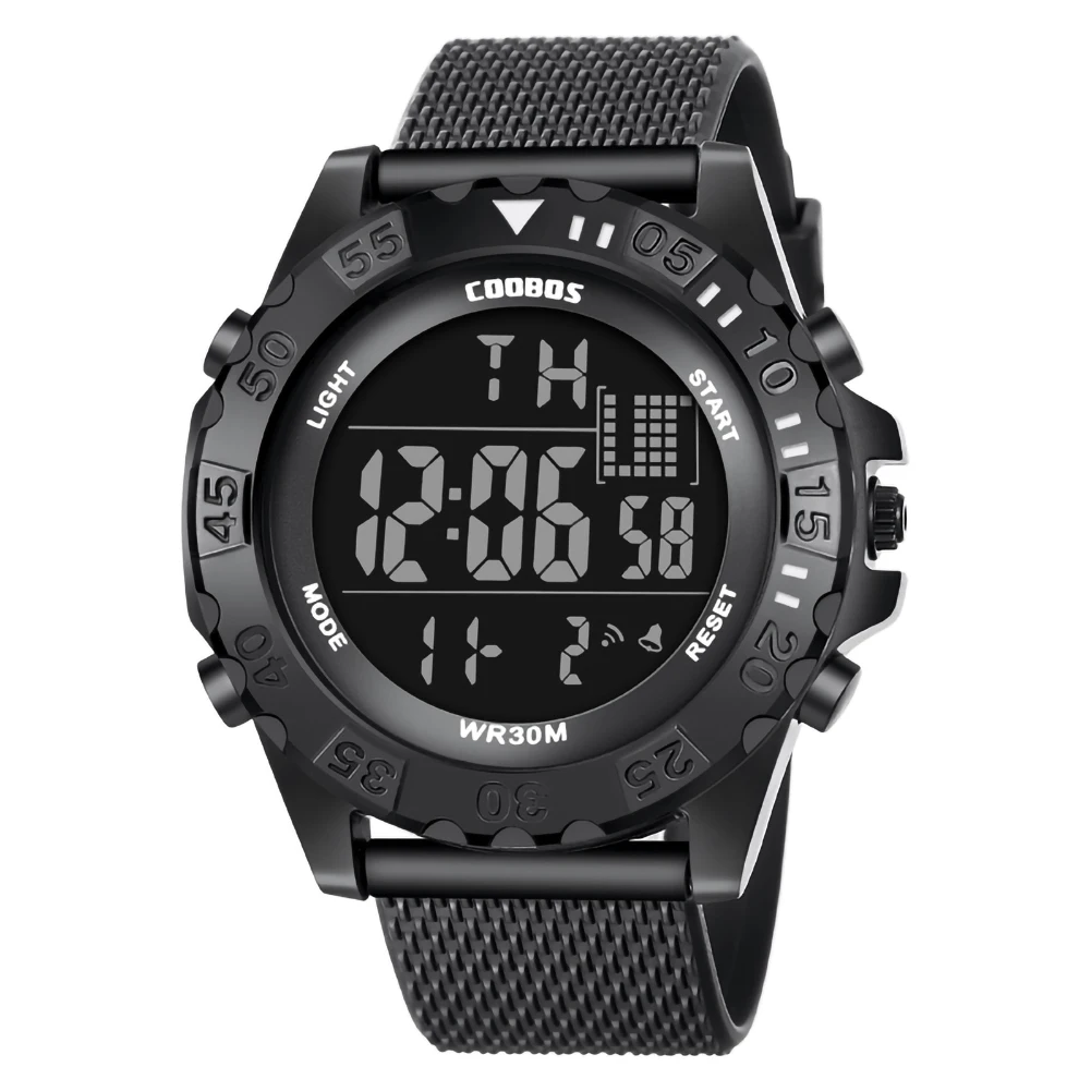 Watch High Quality Student Sports Calendar Electronic Watch Waterproof LED Luminous Week Men's Watch Boy Gift Clock Watch High Quality Student Sports Calendar Electronic Watch Waterproof LED Luminous Week Men's Watch Boy Gift Clock