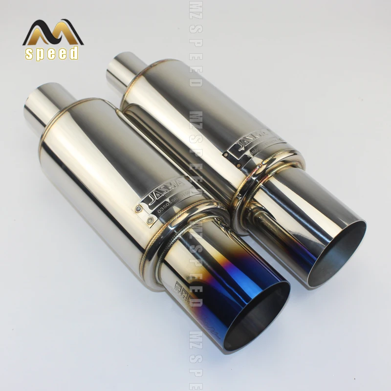 Car 51 Mm Exhaust Pipe Vertical Drum Car Exhaust Pipe Exhaust Tail Pipe