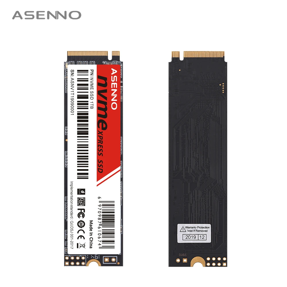 NVMe 512GB ASENNO NVMe M.2 Internal SSD