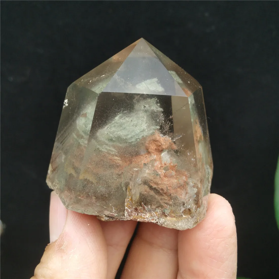 Phantom Himalaya Кристалл Камень Insland кристаллы Wicca Декор хрустальный Пьер Naturelle Ghost Cristaux натуральный кварц для лечения подарок