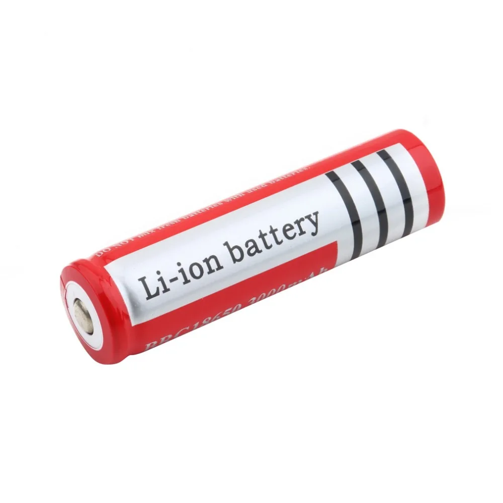 2 шт 18650 батареи 3,7 V 4200mAh 18650 литий-ионная аккумуляторная батарея BRC литиевая батарея Красный Оптовая продажа цифровой