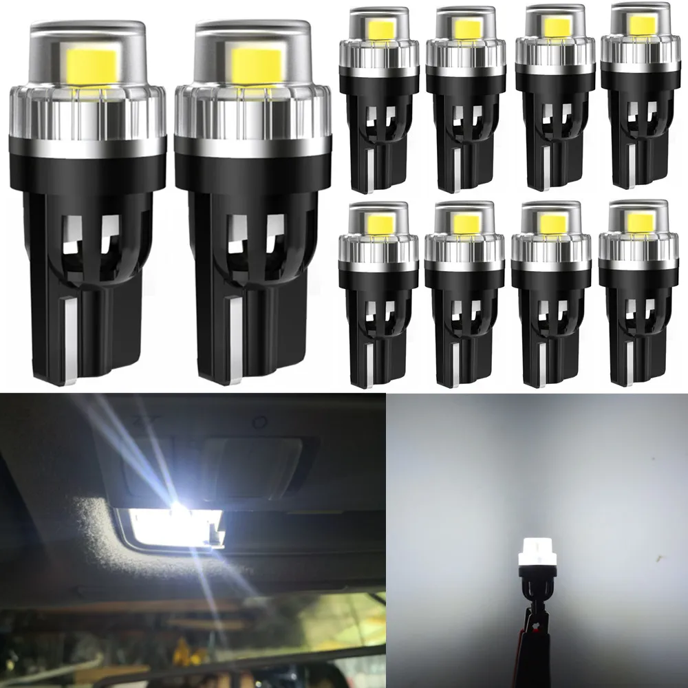 

T10 w5w White Error Free Canbus For opel astra h j g insignia corsa d vectra c zafira b LED Interior Light License Plate Lamp