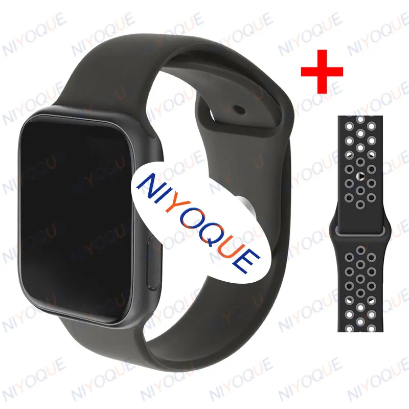Фиолетовый Смарт-часы с Bluetooth, умные iwo 11 I7 1:1 Watch Series 5 SmartWatch 44 мм чехол для IOS Android телефон с сердечным ритмом ЭКГ-шагомер - Цвет: Фиолетовый