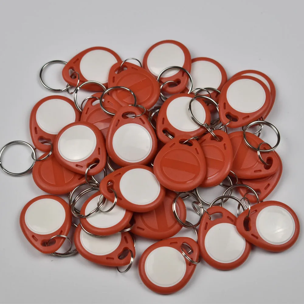 

50pcs T5577 EM4305 Copy Rewritable Writable Rewrite Duplicate RFID Tag Can Copy EM4100 125khz card Proximity Token Keyfobs
