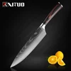 XITUO high quality chef knife 7CR17 High Carbon Stainless Steel Japanese Series Damascus laser pattern Chef's 8-in kitchen knife ► Photo 2/6