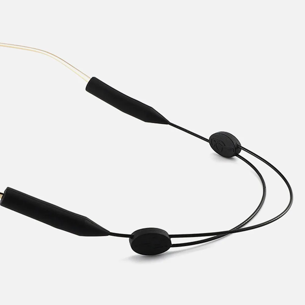 Elastic Silicone Eyeglasses Straps Sunglasses Chain Sports Anti-Slip String Glasses Ropes Band Cord Holder 25cm